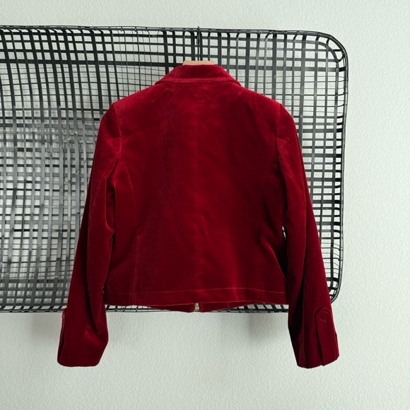 Sandro velvet zip jacket - Picture 5 of 9